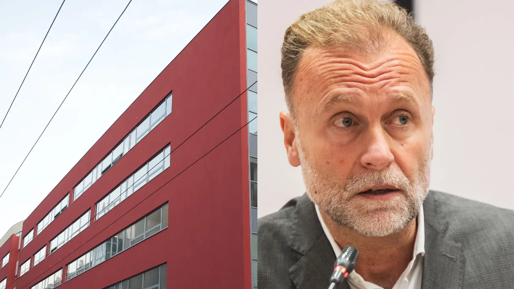 Generálny riaditeľ Univerzitnej nemocnice - Nemocnica Sv. Michala v Bratislave Ladislav Kužela. 