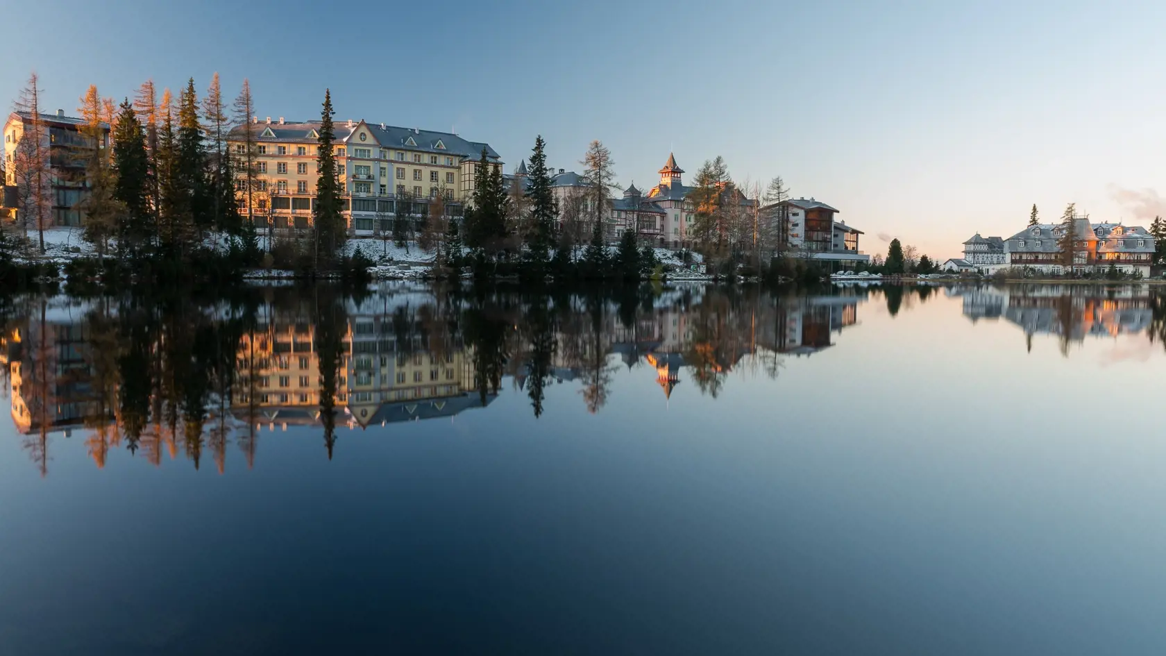 Tak trochu iný pohľad na Štrbské pleso.