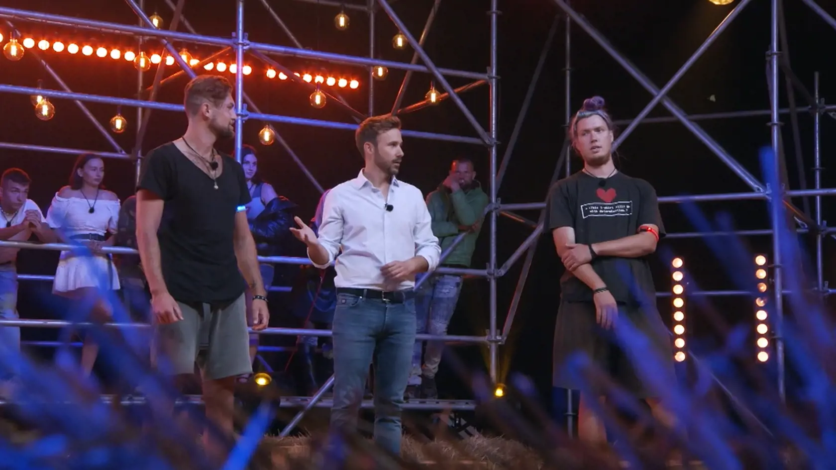 V druhej disciplíne mali duelanti udržať váhu.