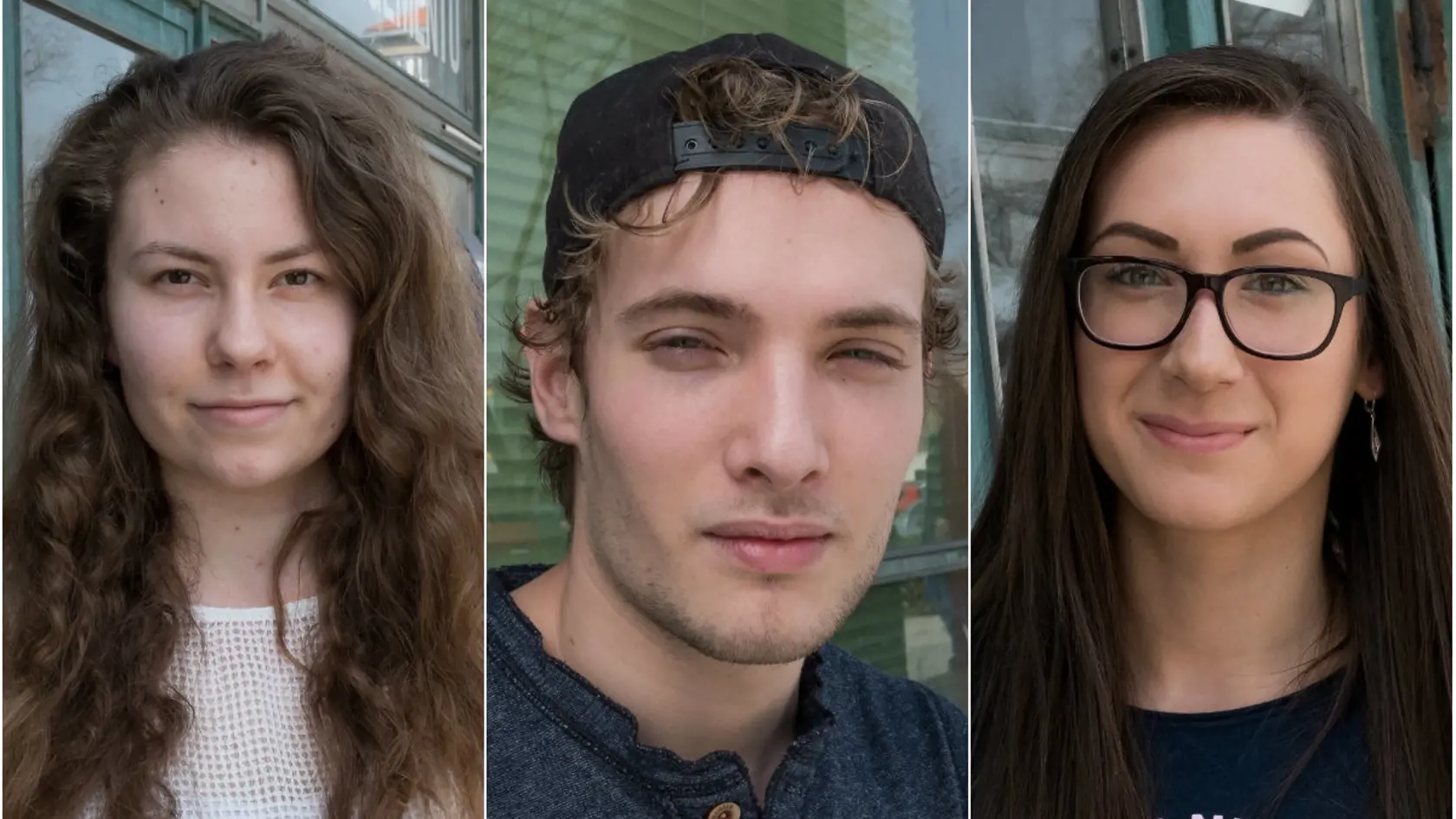 Kristína (19), Simon (23) a Katarína (20).