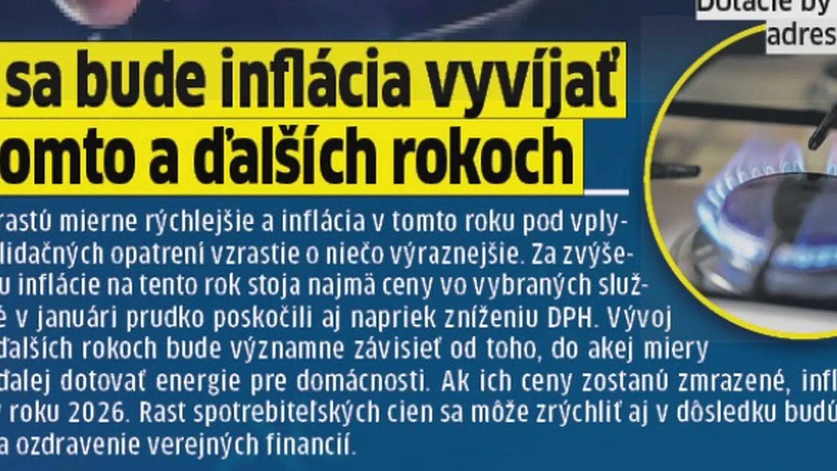Ako sa bude vyvíjať inflácia?