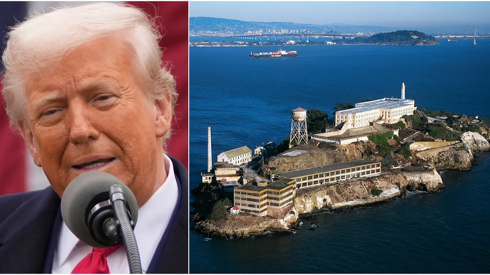 Prezident USA chce obnoviť obávanú väznicu Alcatraz.