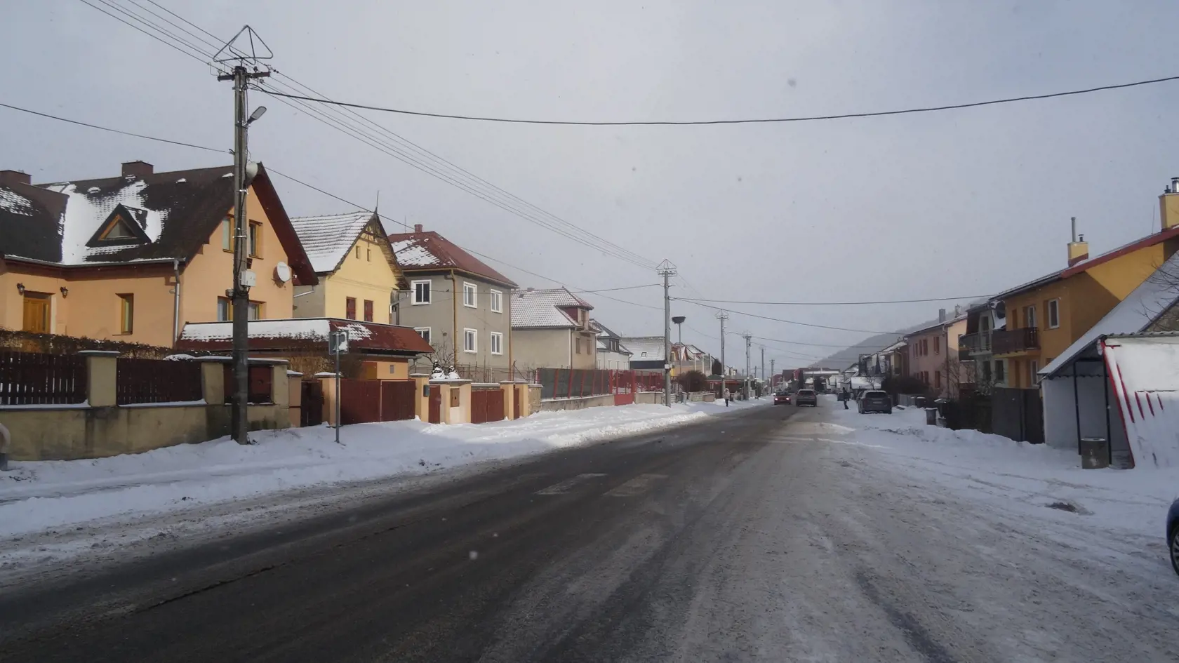 Ulica v Lučivnej.