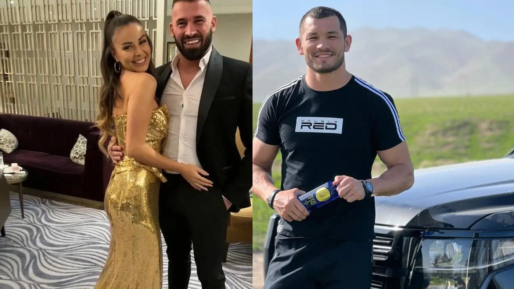 Monika Bagárová, Leonard Lekaj, Makhmud Muradov