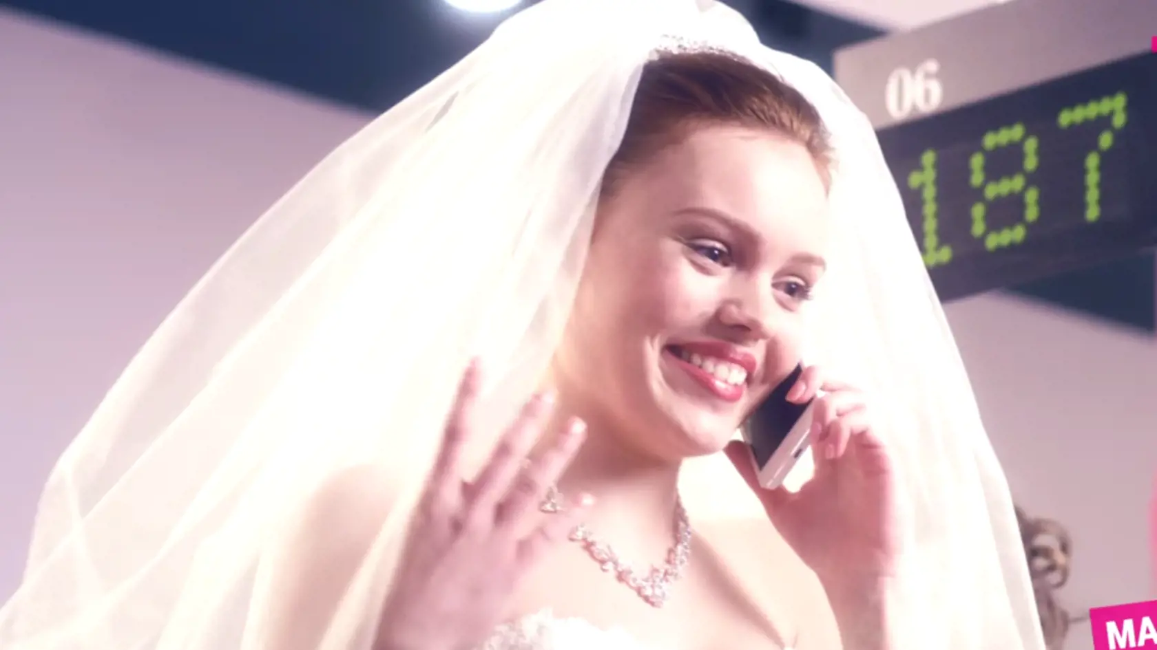 Mary Havranová v reklame na známeho operátora.