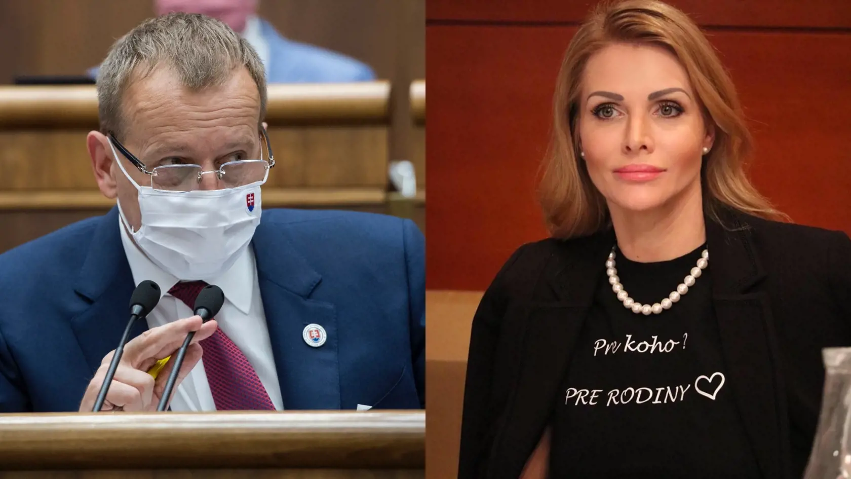 Boris Kollár a Petra Krištúfková spolu zvolali mimoriadnu tlačovku.