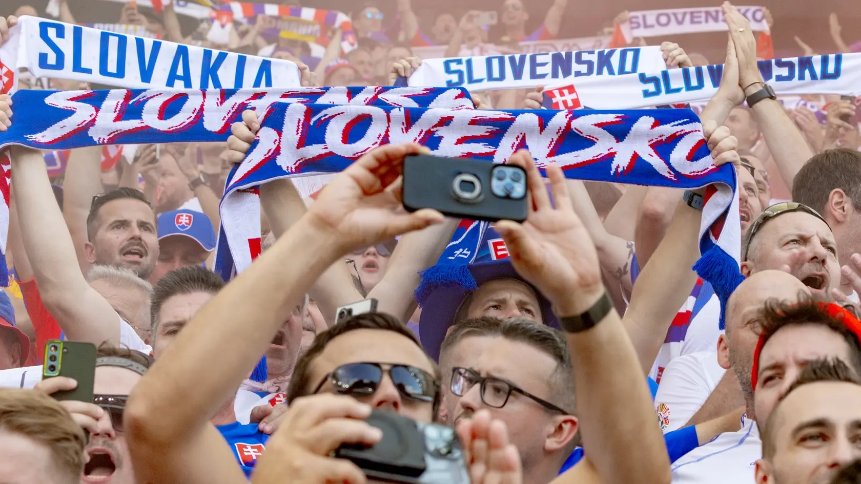 UEFA EURO 2024 - zápas Slovensko - Rumunsko. 