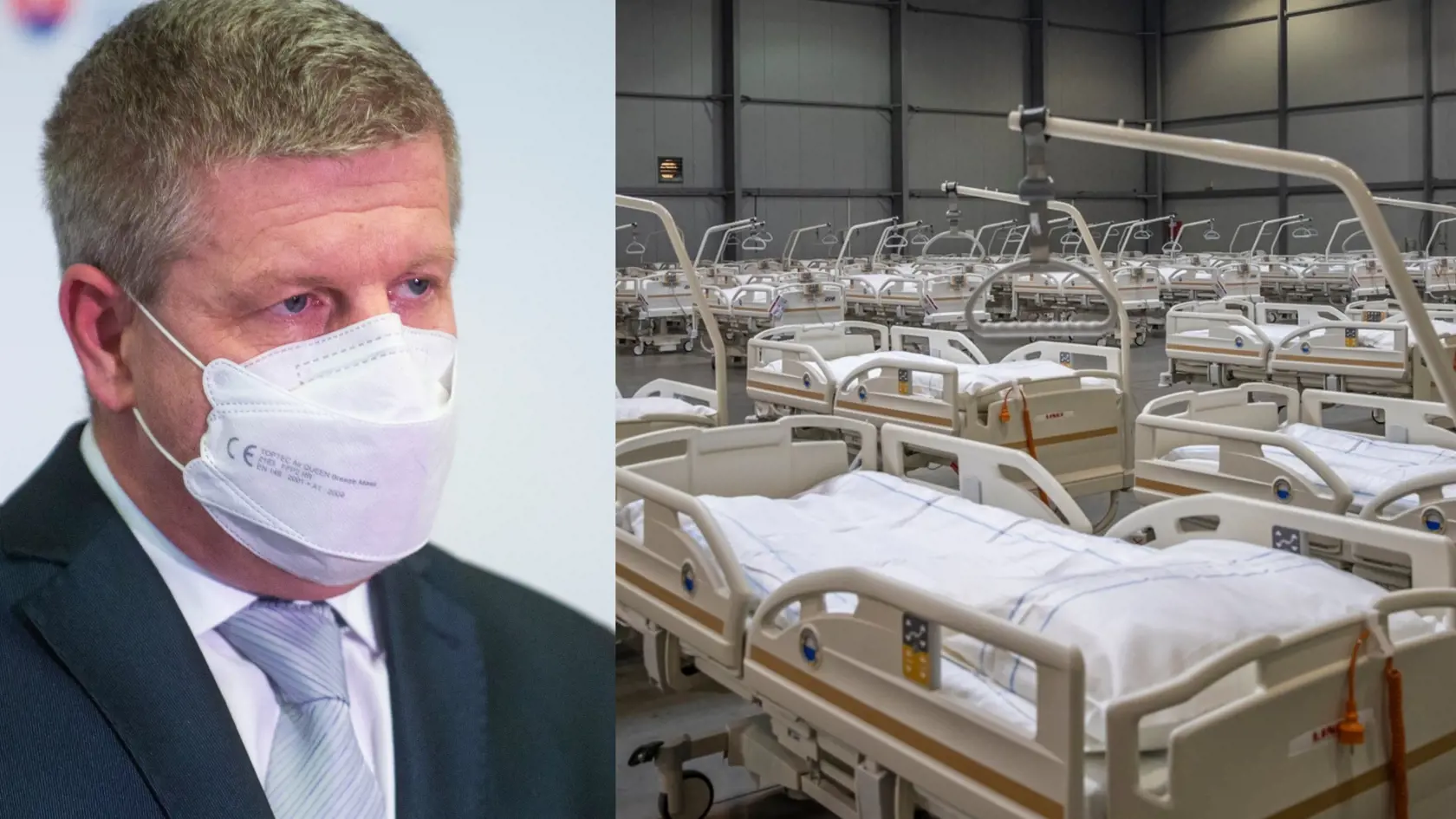 Minister zdravotníctva chce poľnými nemocnicami rozšíriť kapacity o 1 000 lôžok