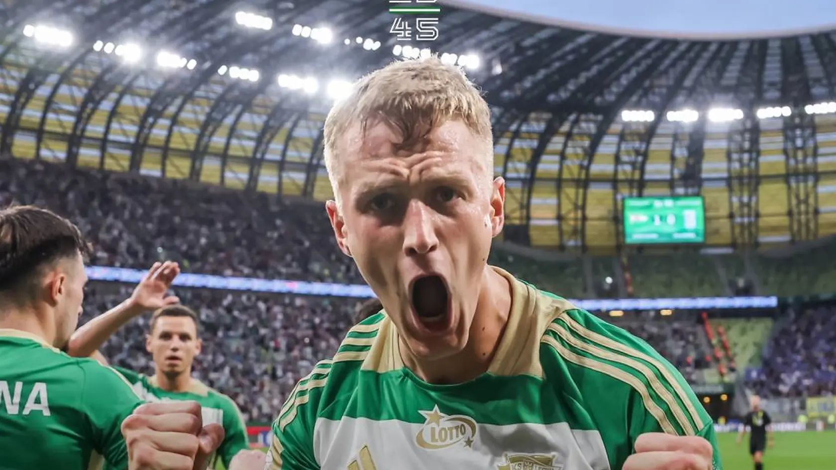 Tomáš Bobček sa blysol troma gólmi proti Lechu Poznaň.