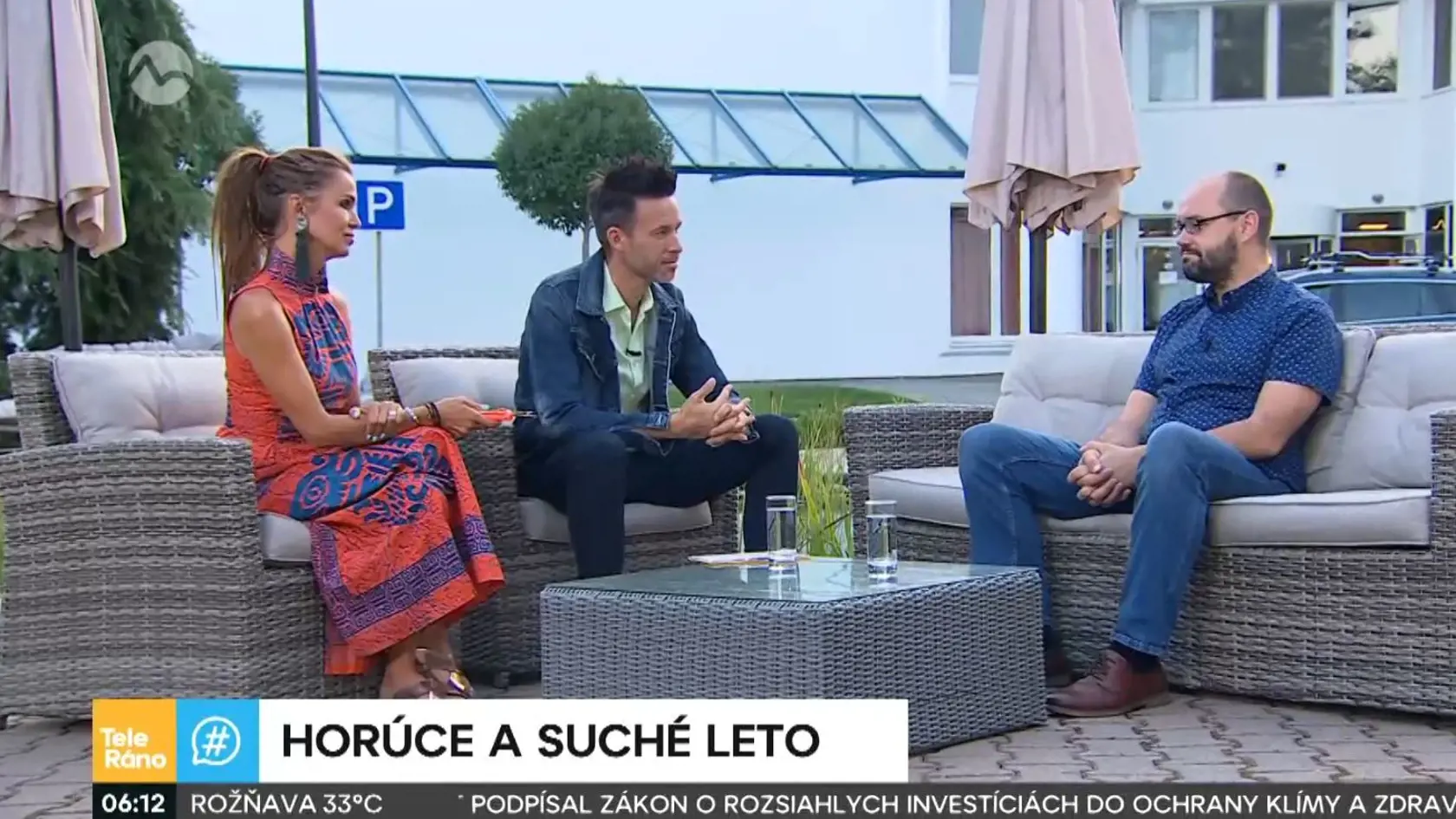 Moderátorka Lenka Šóošová predviedla v Telerána takýto indiánsky účes.