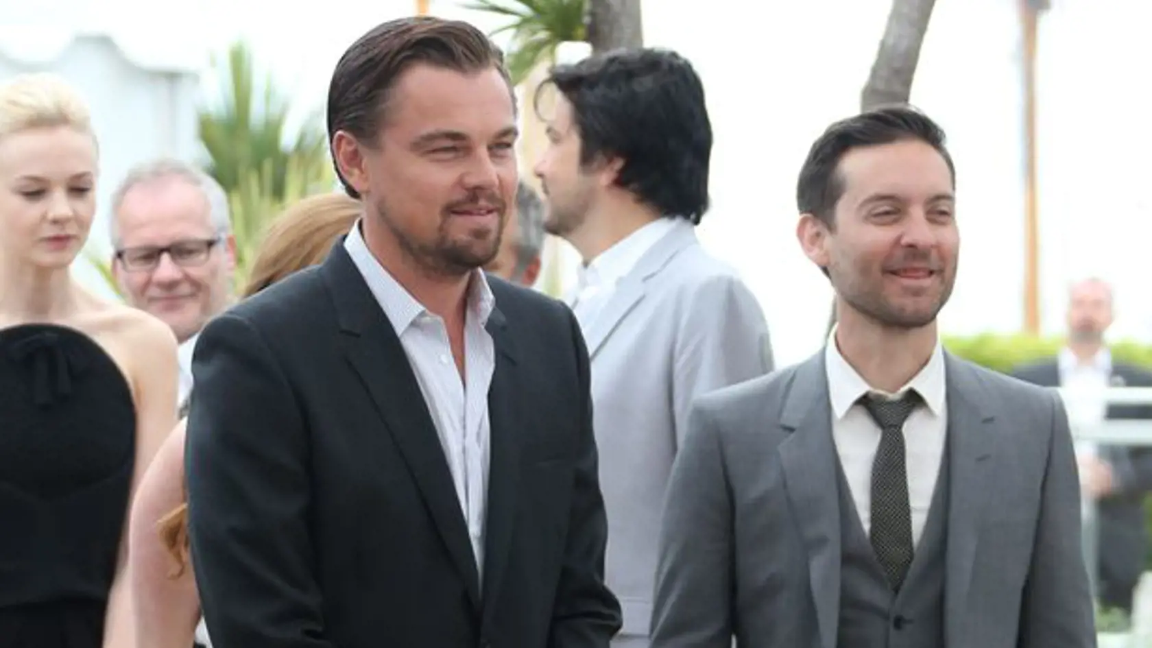 Leonardo DiCaprio so "Spidermanom", jeho dobrým priateľom Tobey Maguirom