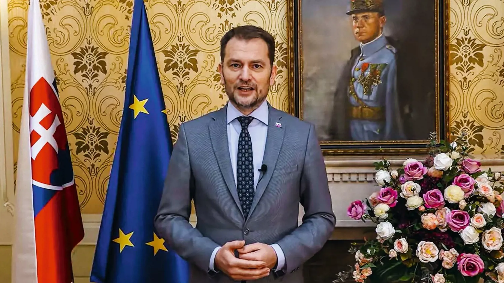 Na snímke  vicepremiér a minister financií Igor Matovič (OĽANO)