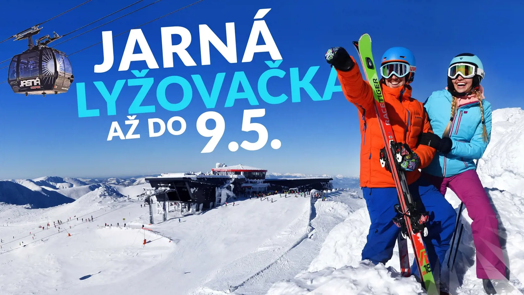 Lyžovačka v máji potešila mnohých milovníkov bieleho športu.