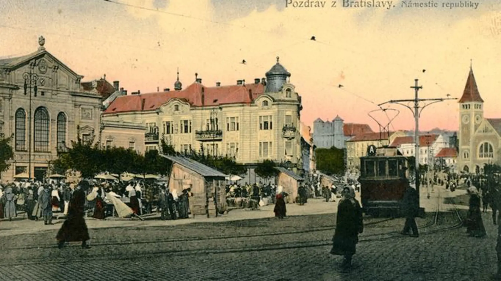 Bratislava pred sto rokmi.
