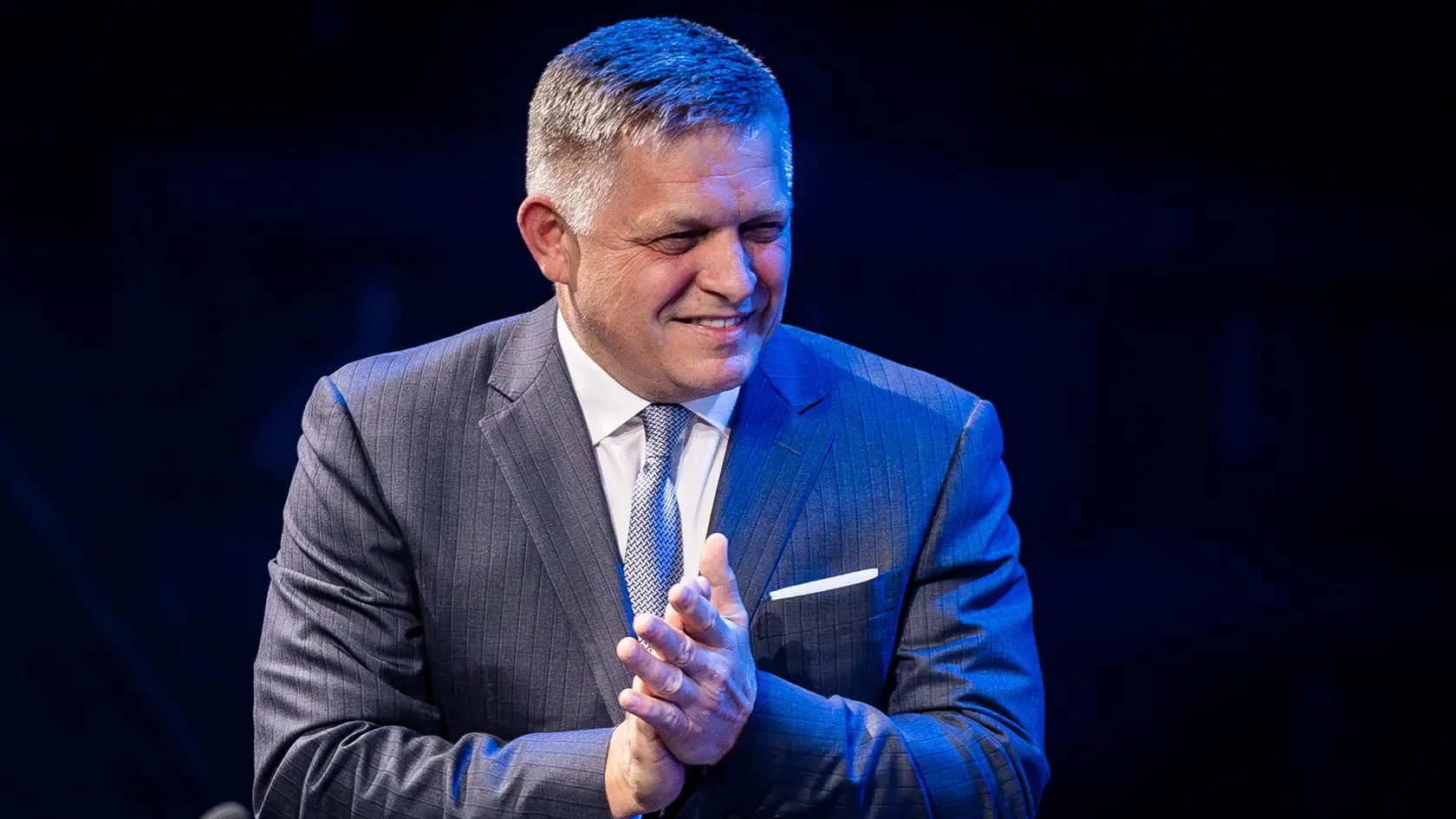 Na snímke Robert Fico.
