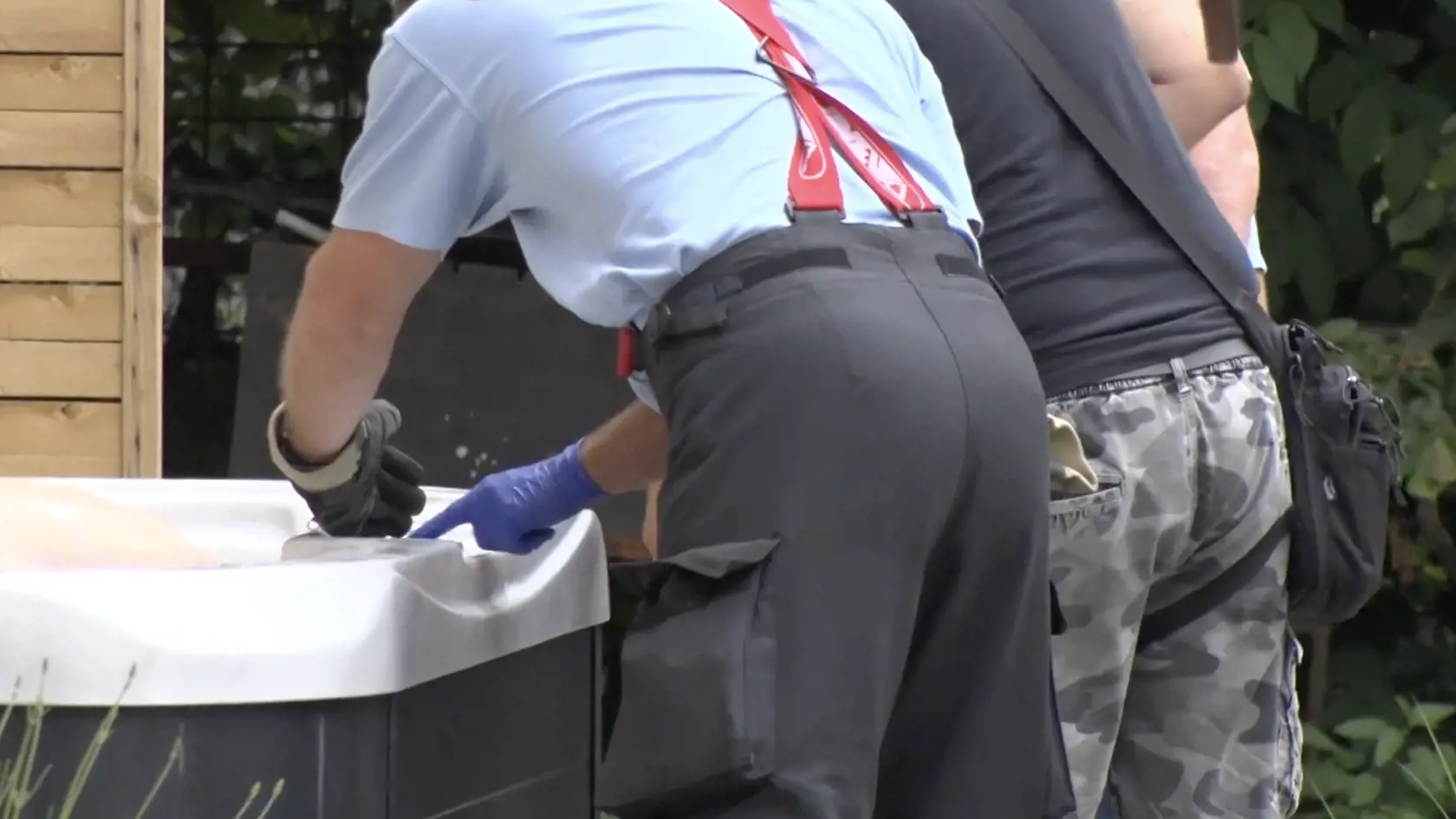 Nešťastie v osade Gápeľ vo Valaskej Belej (okres Prievidza) policajti hodiny dokumentovali.