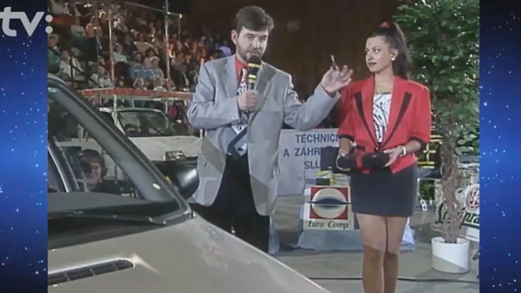 Michal Hudák v relácii Správny kľúč. Písal sa rok 1996.