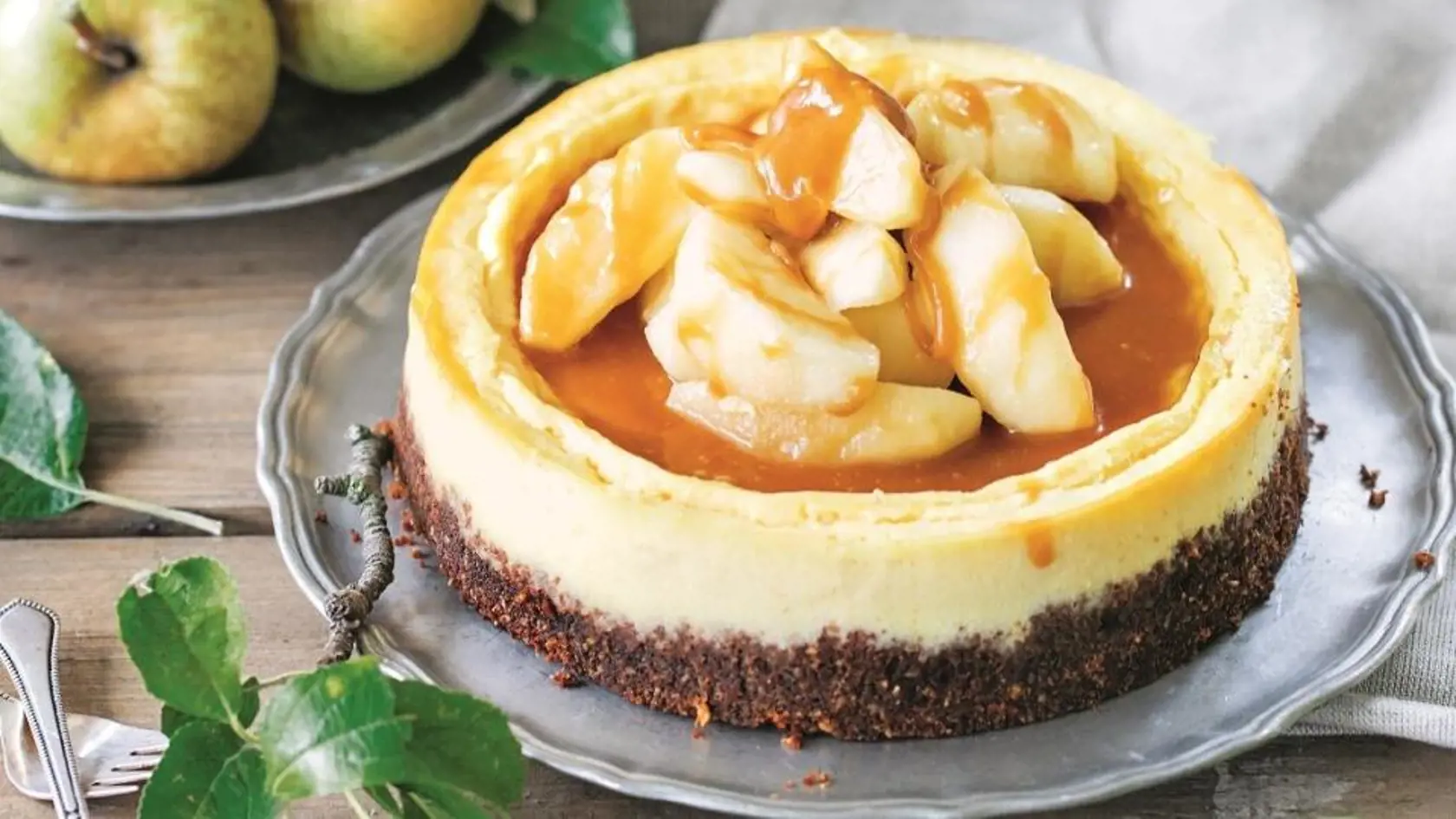 Jablkový cheescake