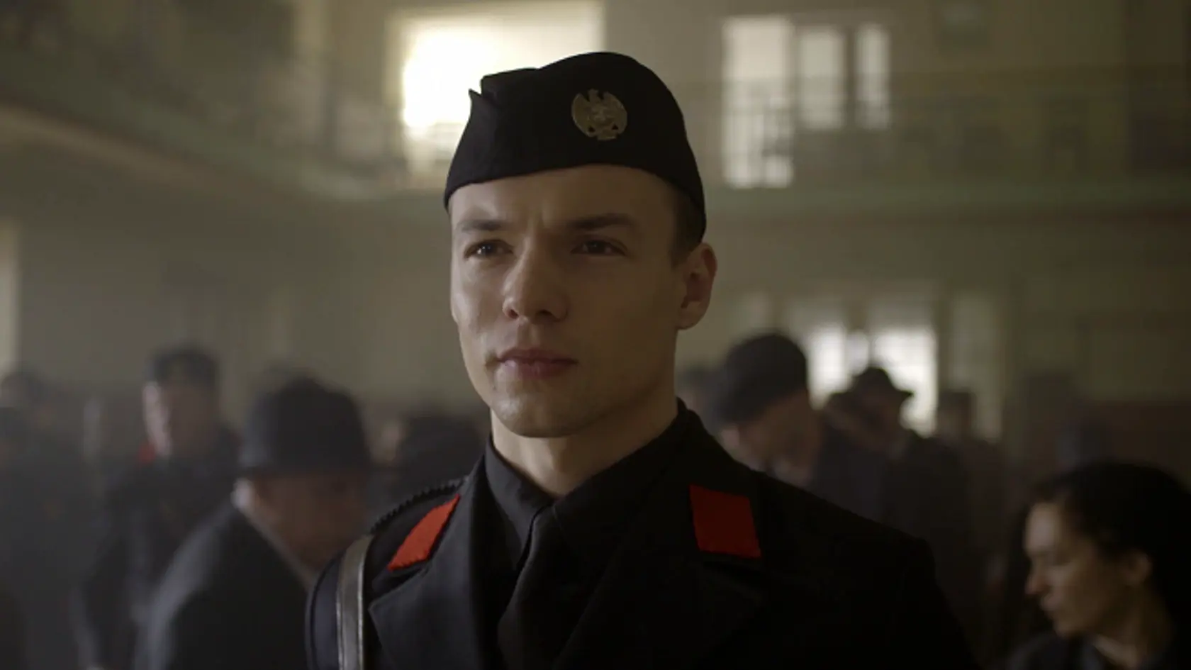 Jakub Švec ako zákerný gardista Julo Šándor. 