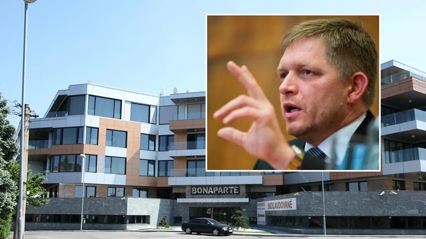 Robert Fico sa zatiaľ z bytu v Bonaparte nesťahuje. 