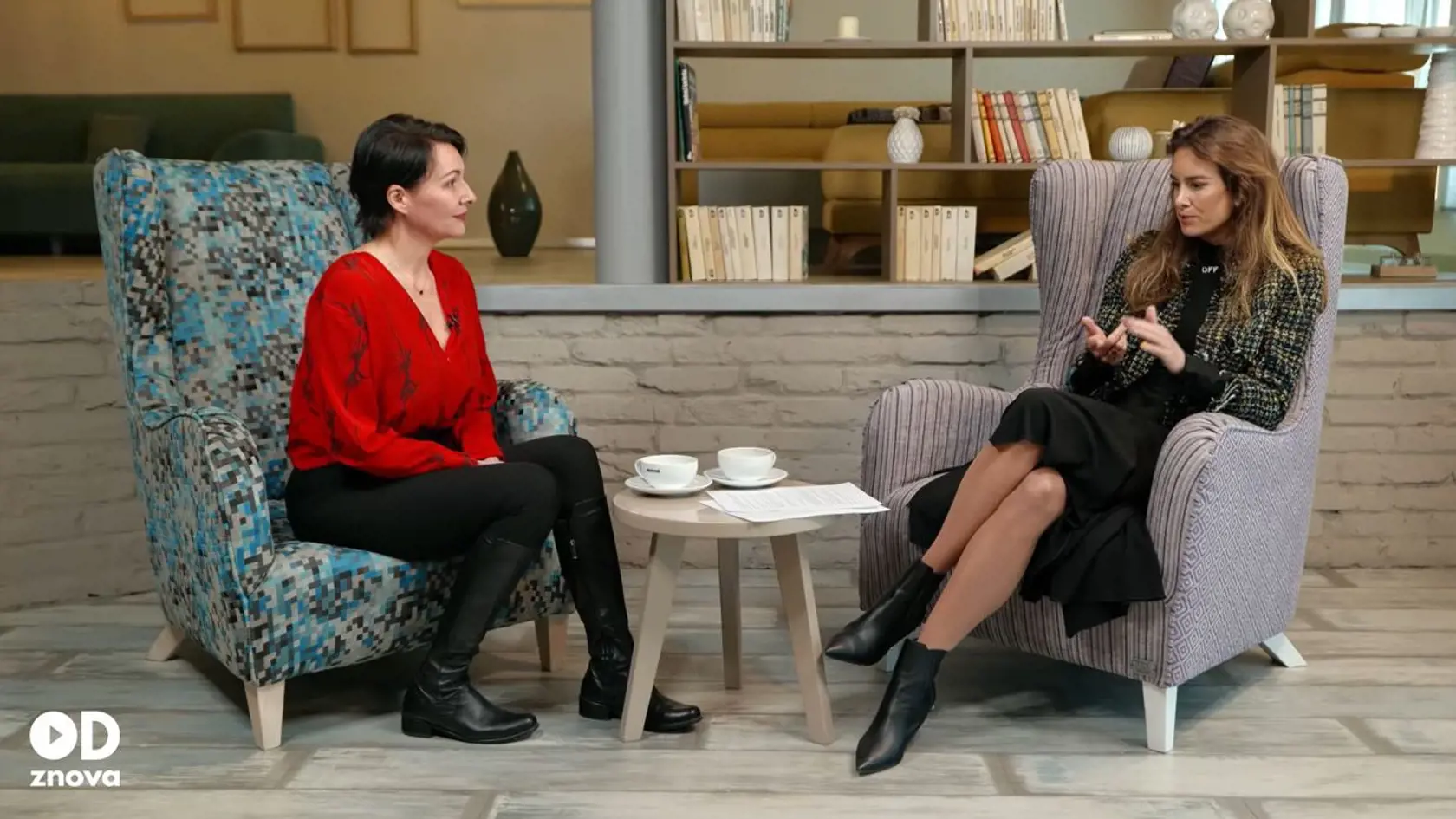 Iveta Tkáčová počas rozhovoru podcastu Martiny Valachovej Odznova.