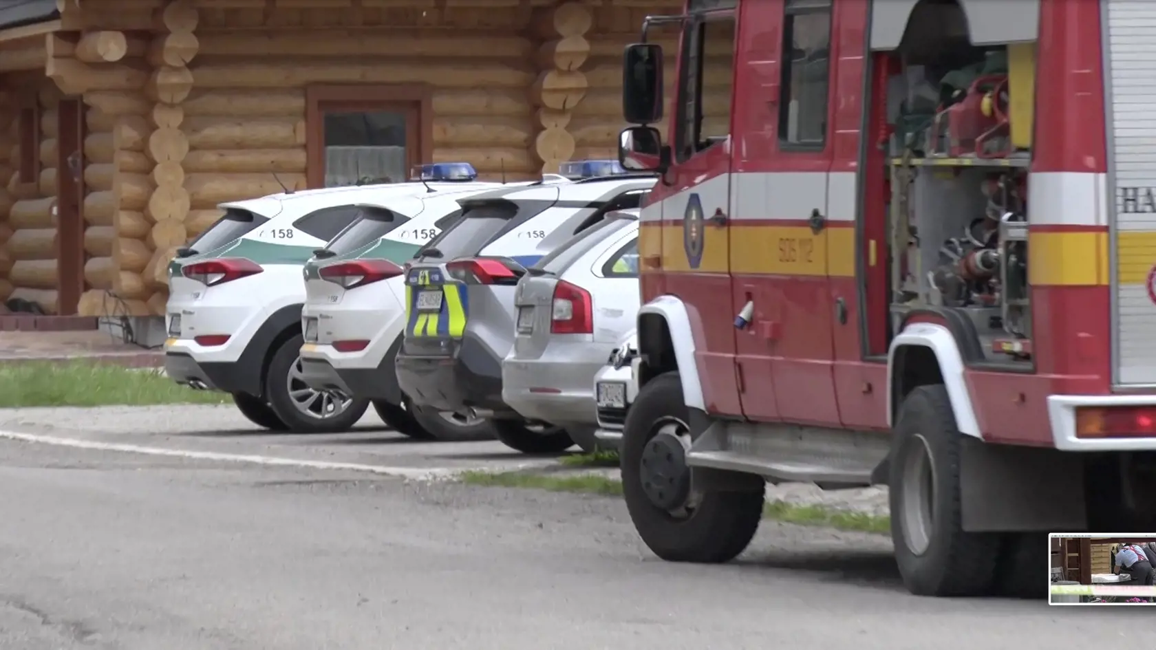 Nešťastie v osade Gápeľ vo Valaskej Belej (okres Prievidza) policajti hodiny dokumentovali.
