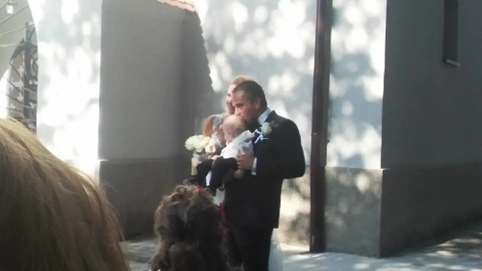 Svadba Slava Jurka a jeho manželky Ivany.