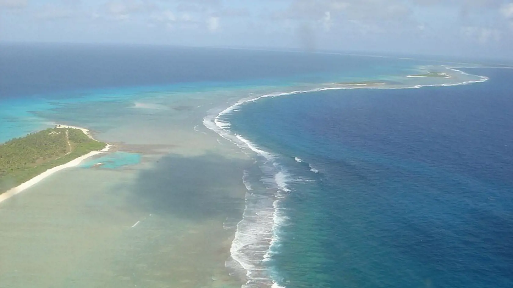 Takto vyzerajú Bikini Atoll po rokoch.