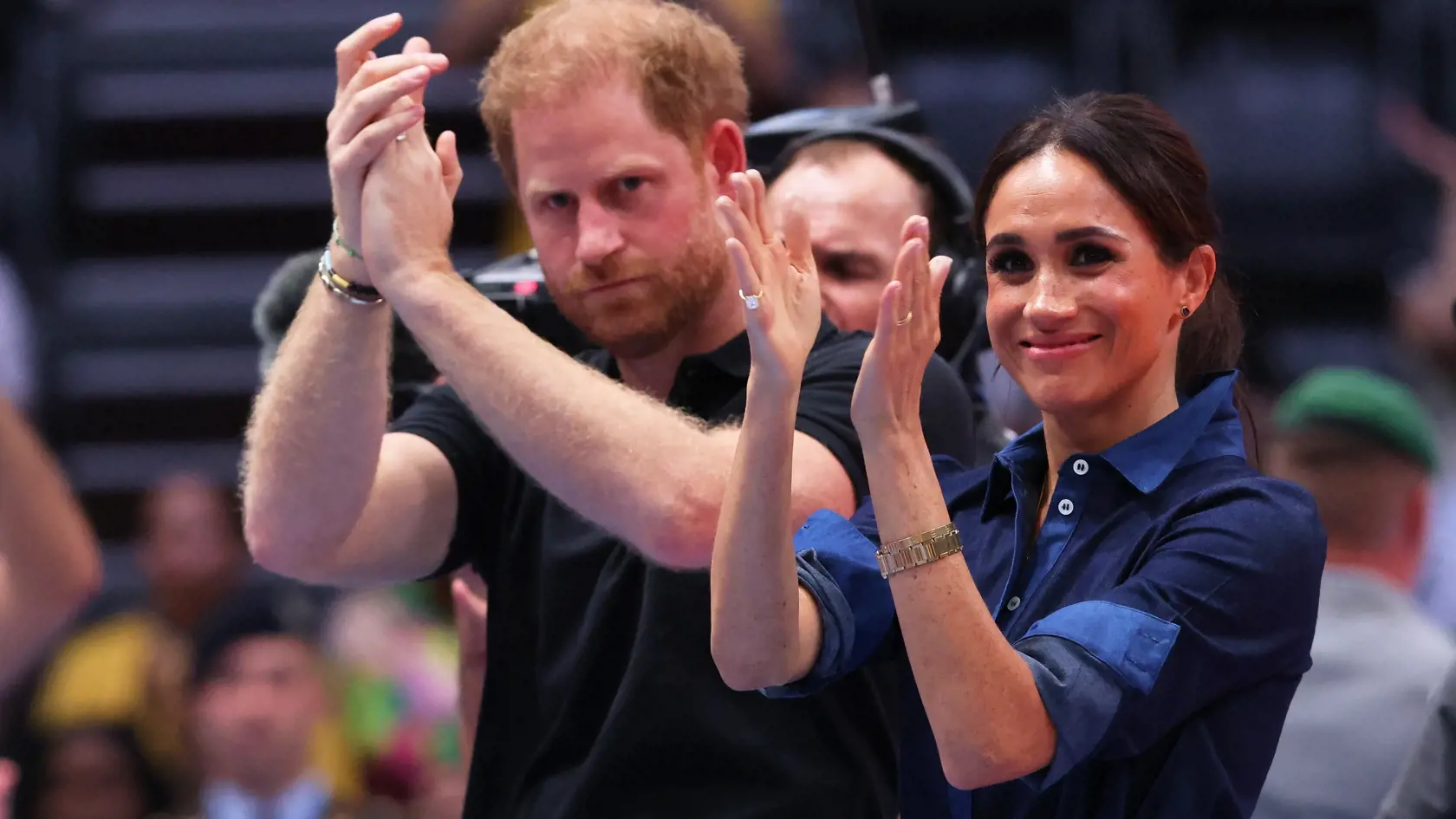 Princ Harry s manželkou Meghan počas Invictus Games v Nemecku