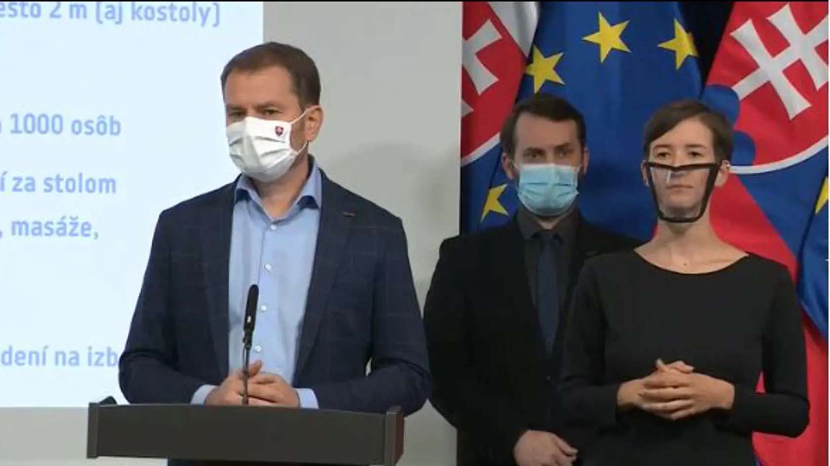 Igor Matovič predstavuje ďalšie rušenie opatrení.