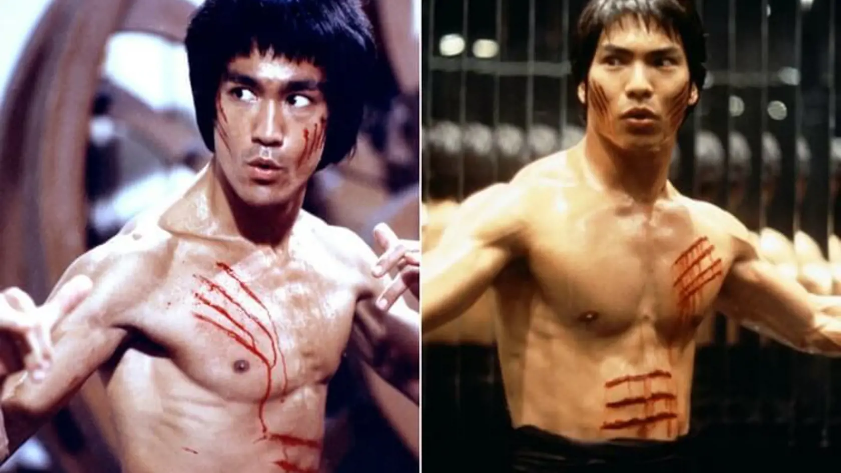 Jason Scott Lee ako Bruce Lee v Dračí život Bruce Lee, 1993