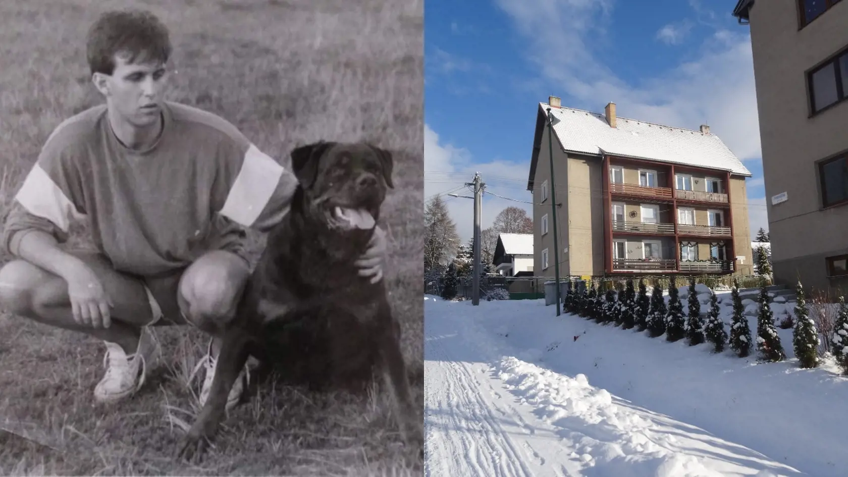 Lučanský sa narodil a vyrastal v klasickej dedinskej bytovke.