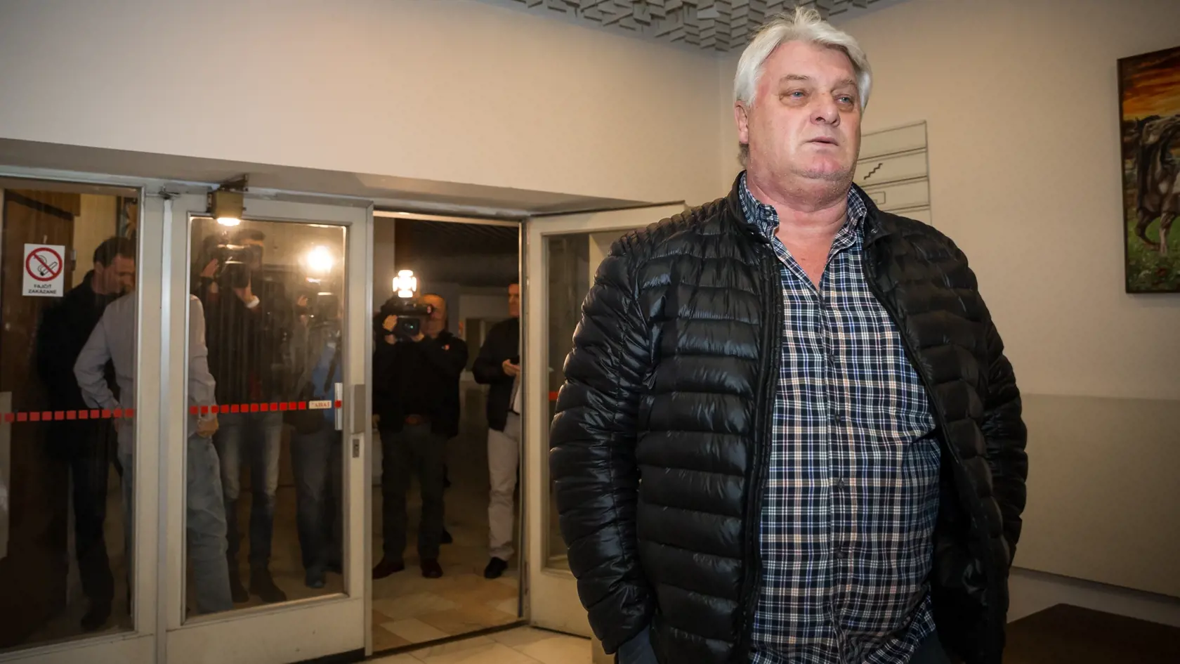 Viliam Misenka na sude v Bratislave