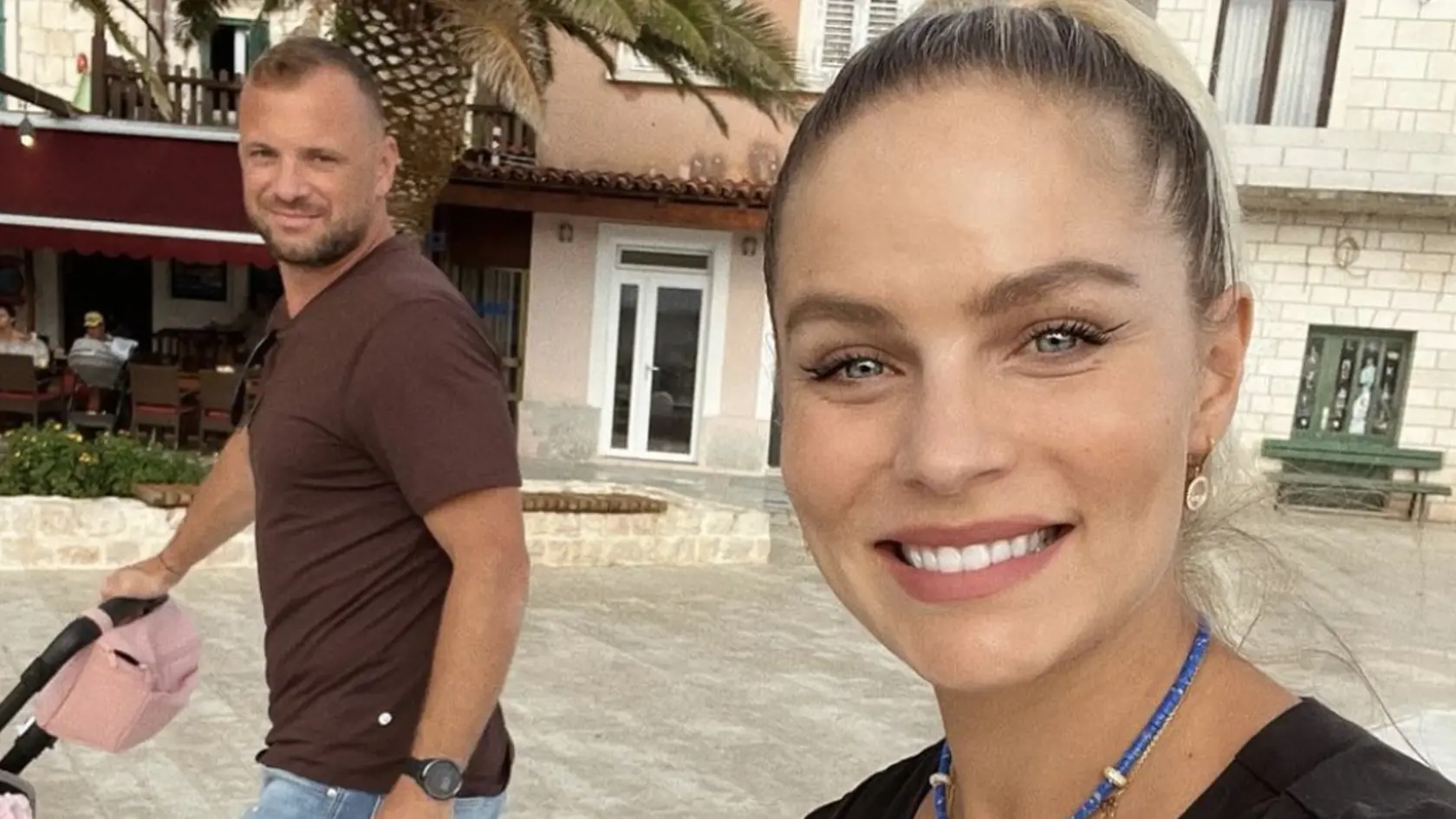 Gáborík si spoločne so svojou milovanou rodinkou užíva prechádzku na dovolenke v Chorvátsku.