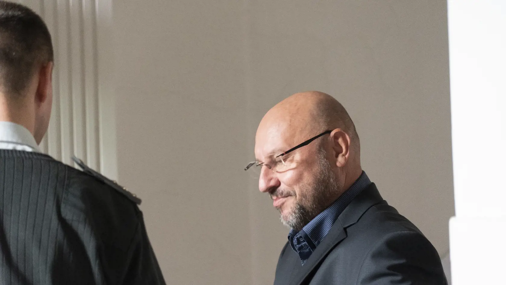 Pojednávanie v kauze Judáš na Špecializovanom trestnom súde v Banskej Bystrici dňa 3. novembra 2022. Na snímke obžalovaný Jozef Rehák.