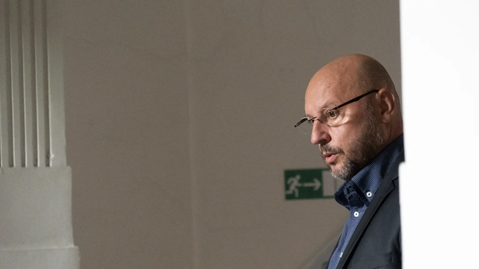 Pojednávanie v kauze Judáš na Špecializovanom trestnom súde v Banskej Bystrici dňa 3. novembra 2022. Na snímke obžalovaný Jozef Rehák.