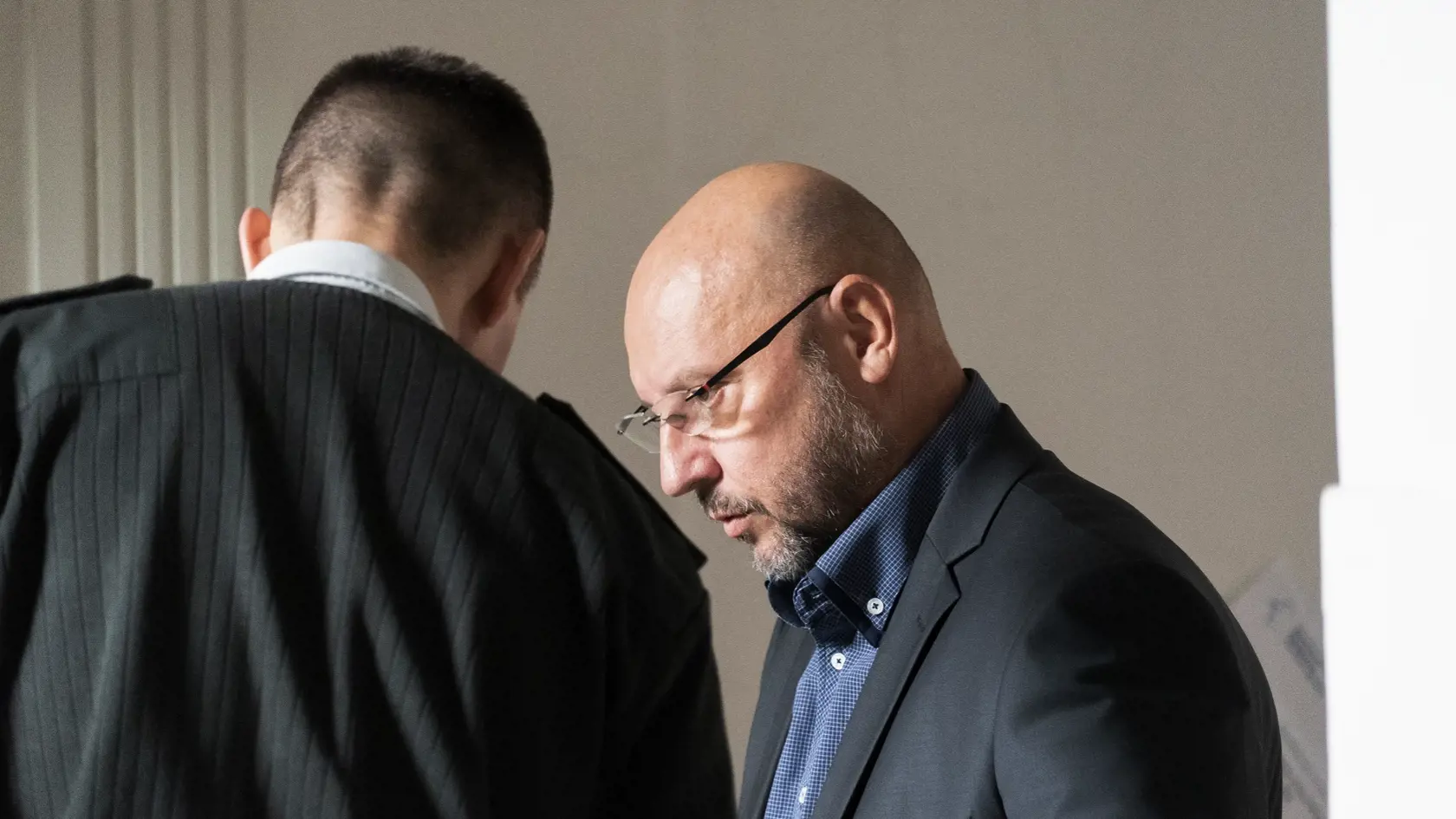Pojednávanie v kauze Judáš na Špecializovanom trestnom súde v Banskej Bystrici dňa 3. novembra 2022. Na snímke obžalovaný Jozef Rehák.
