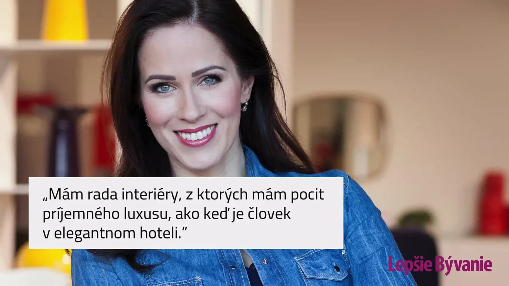 Aký interiérový štýl sa páči moderátorke Andrey Belányiovej? Opýtali sme sa jej...