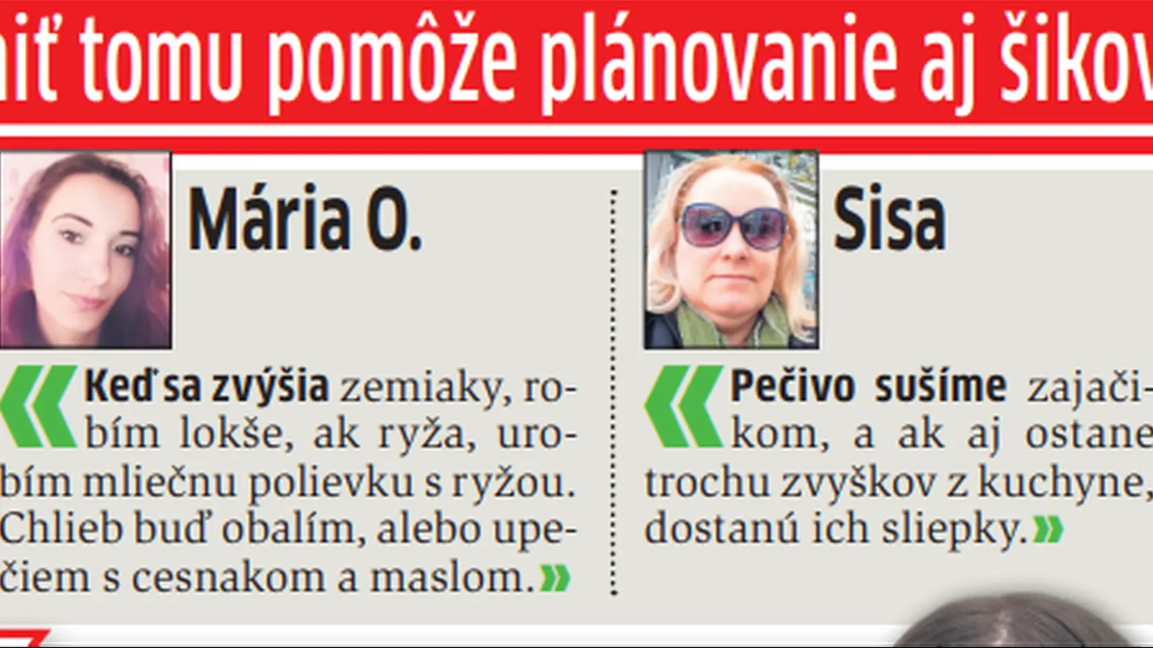 Anketa: Ako bojujete proti plytvaniu potravín?