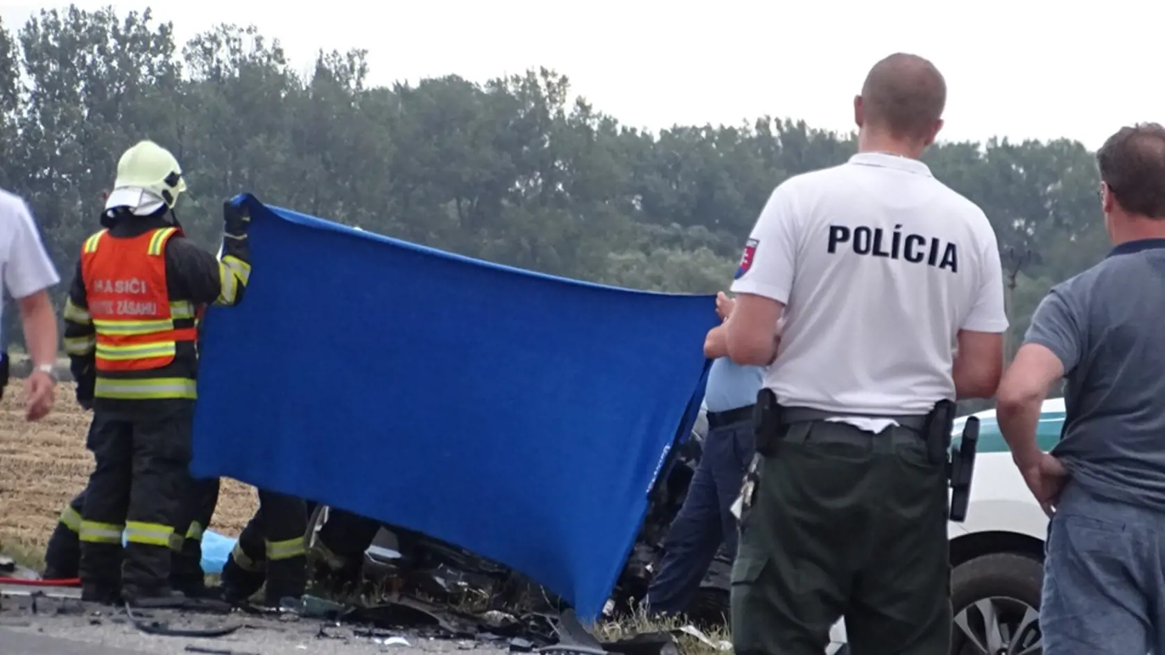 Polícia prípad dokumentovala niekoľko hodín.