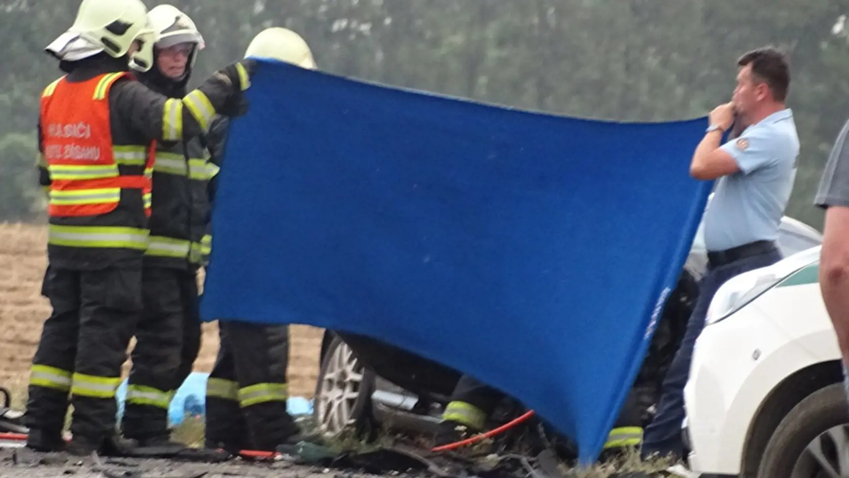 Polícia prípad dokumentovala niekoľko hodín.