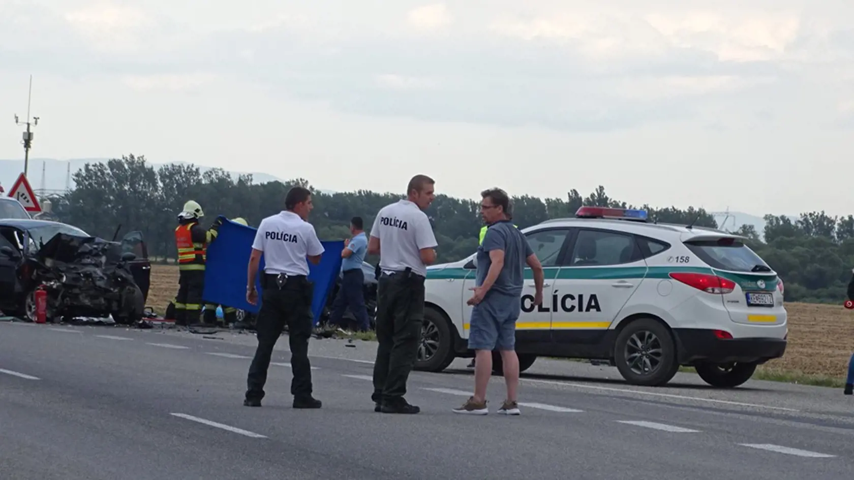 Polícia prípad dokumentovala niekoľko hodín.