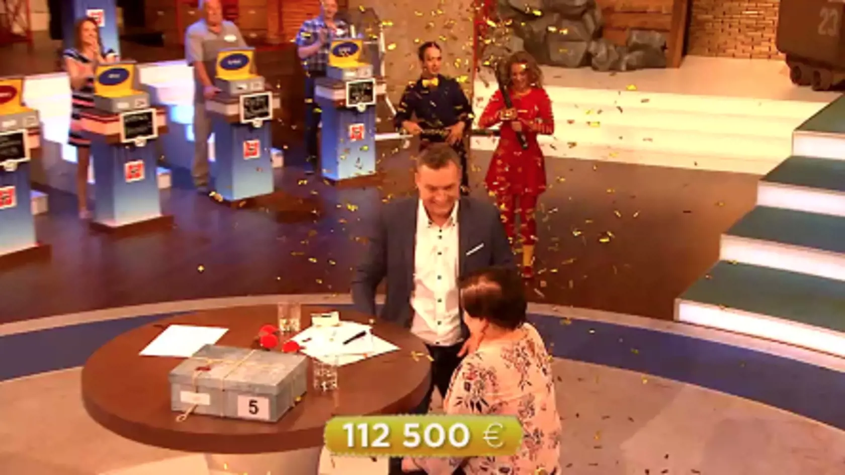 Marcel Forgáč sa tešil so sympatickou dôchodkyňou.