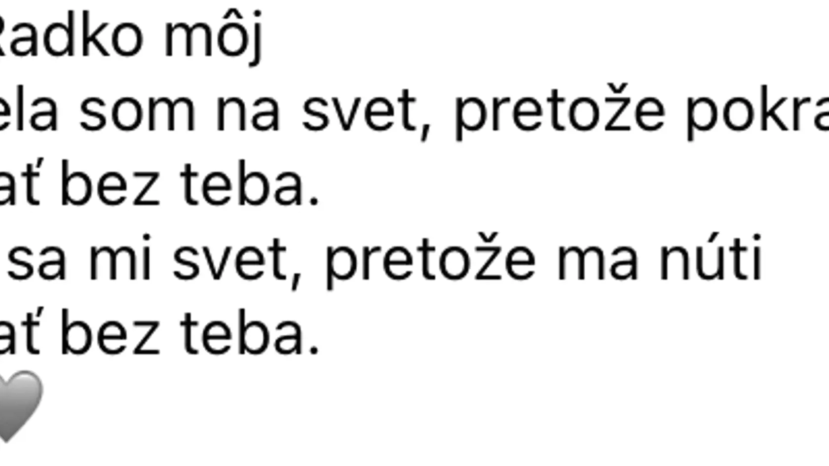 2. september: Takto veľmi Viktória trpela.