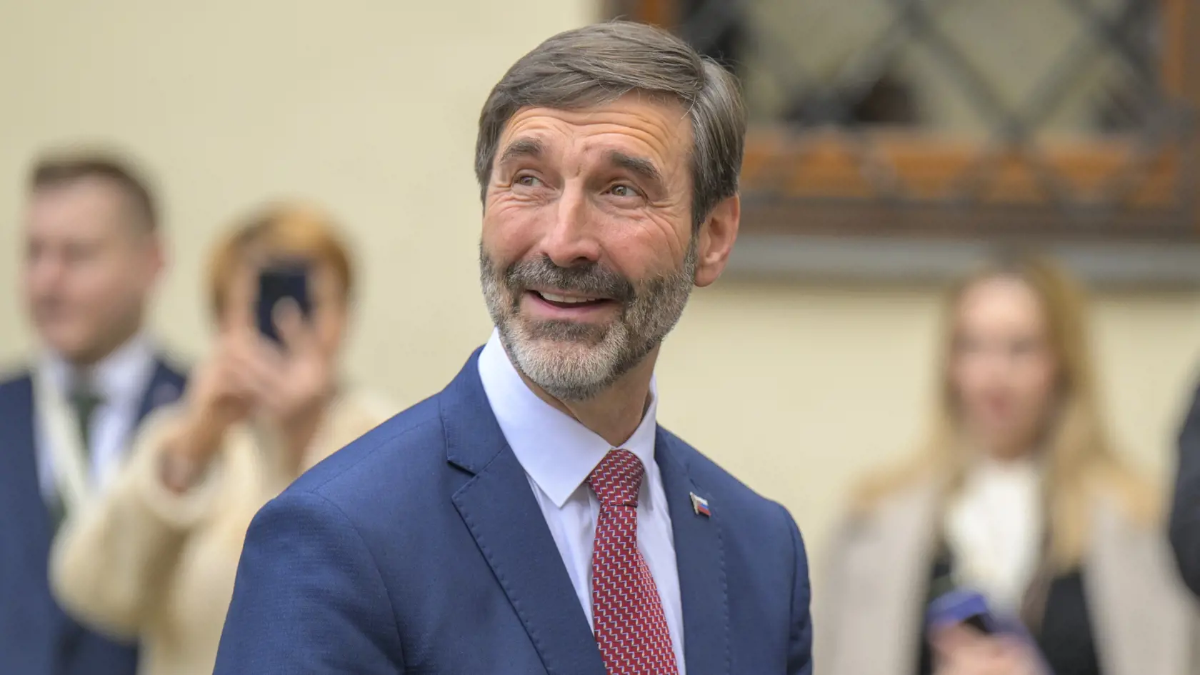 Na snímke minister zahraničných vecí a európskych záležitostí SR Juraj Blanár (Smer-SD) pred výjazdovým rokovaním vlády Slovenskej republiky v Červenom Kláštore 29. januára 2025. FOTO TASR - Veronika Mihaliková