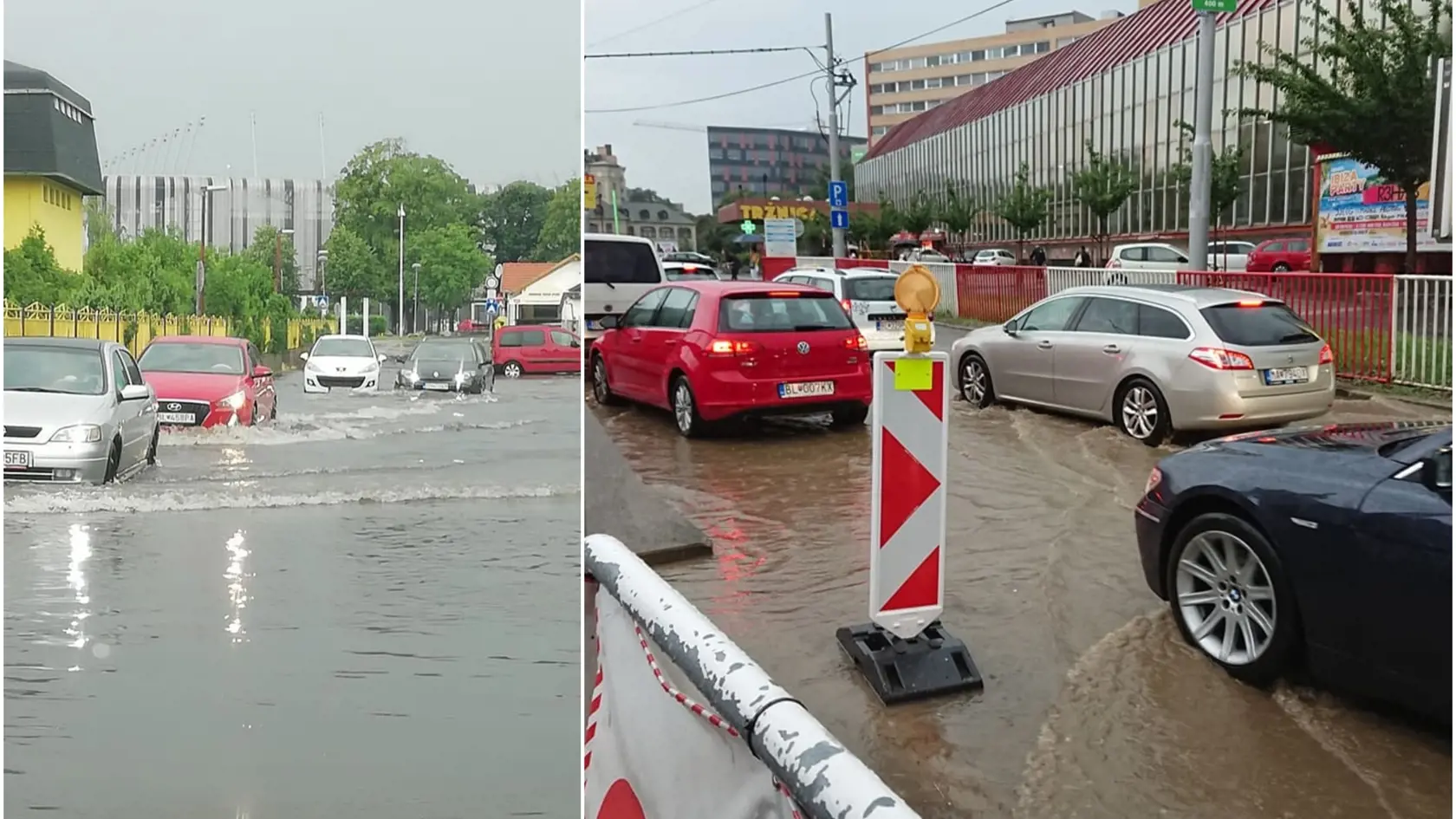 Mimoriadna situácia v Bratislave. 