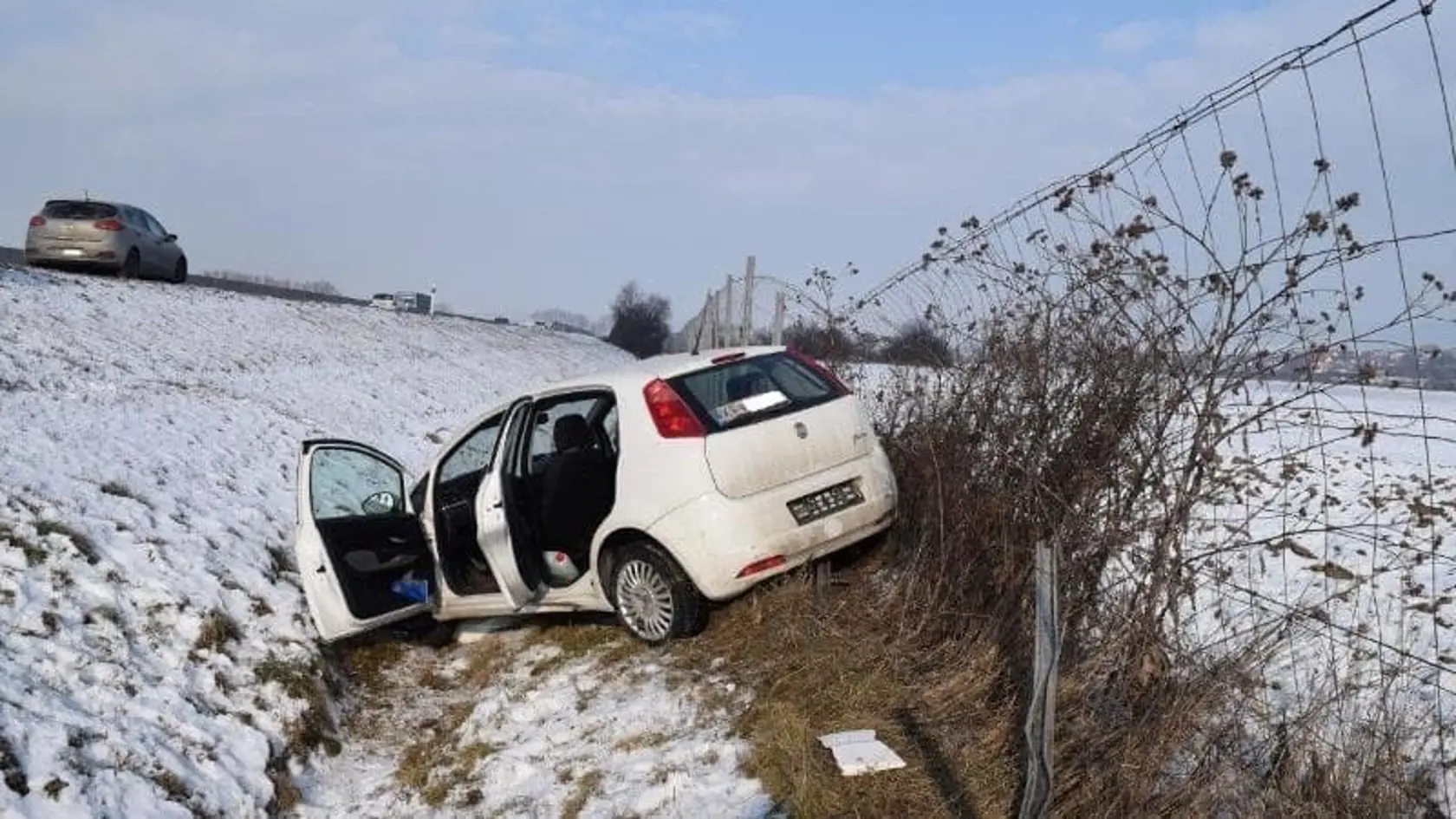 Takto vyzeralo auto Lemesányiovej krátko po nehode.