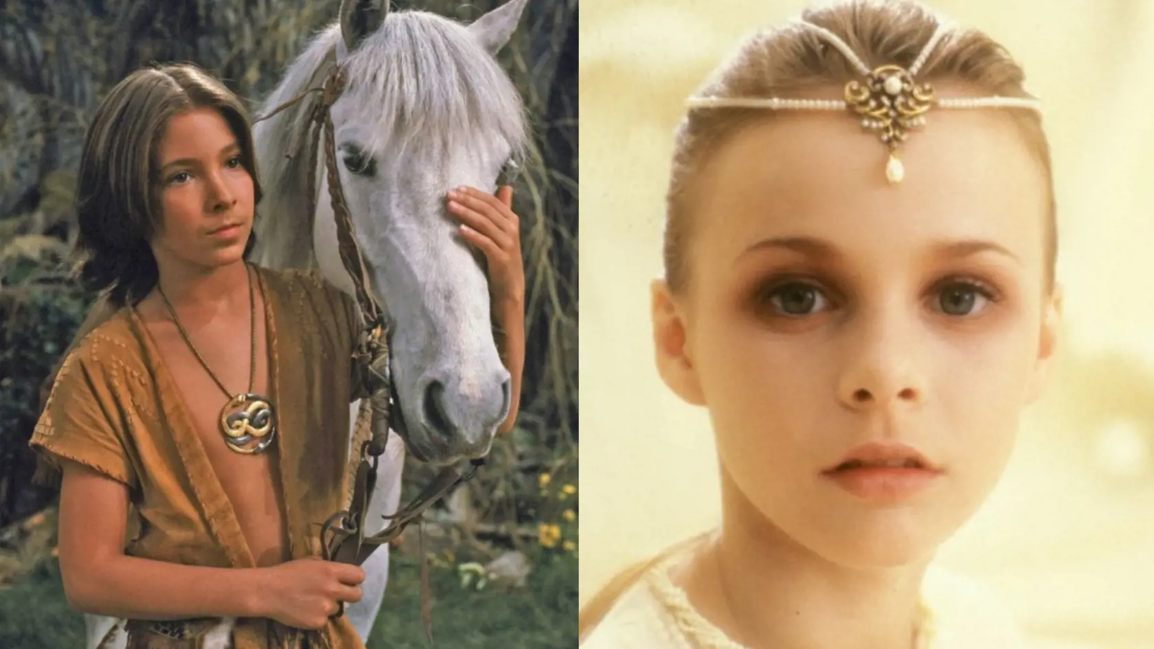 Detskí hrdinovia Nekonečného príbehu: Atrej a kráľovná ríše Fantázia.
