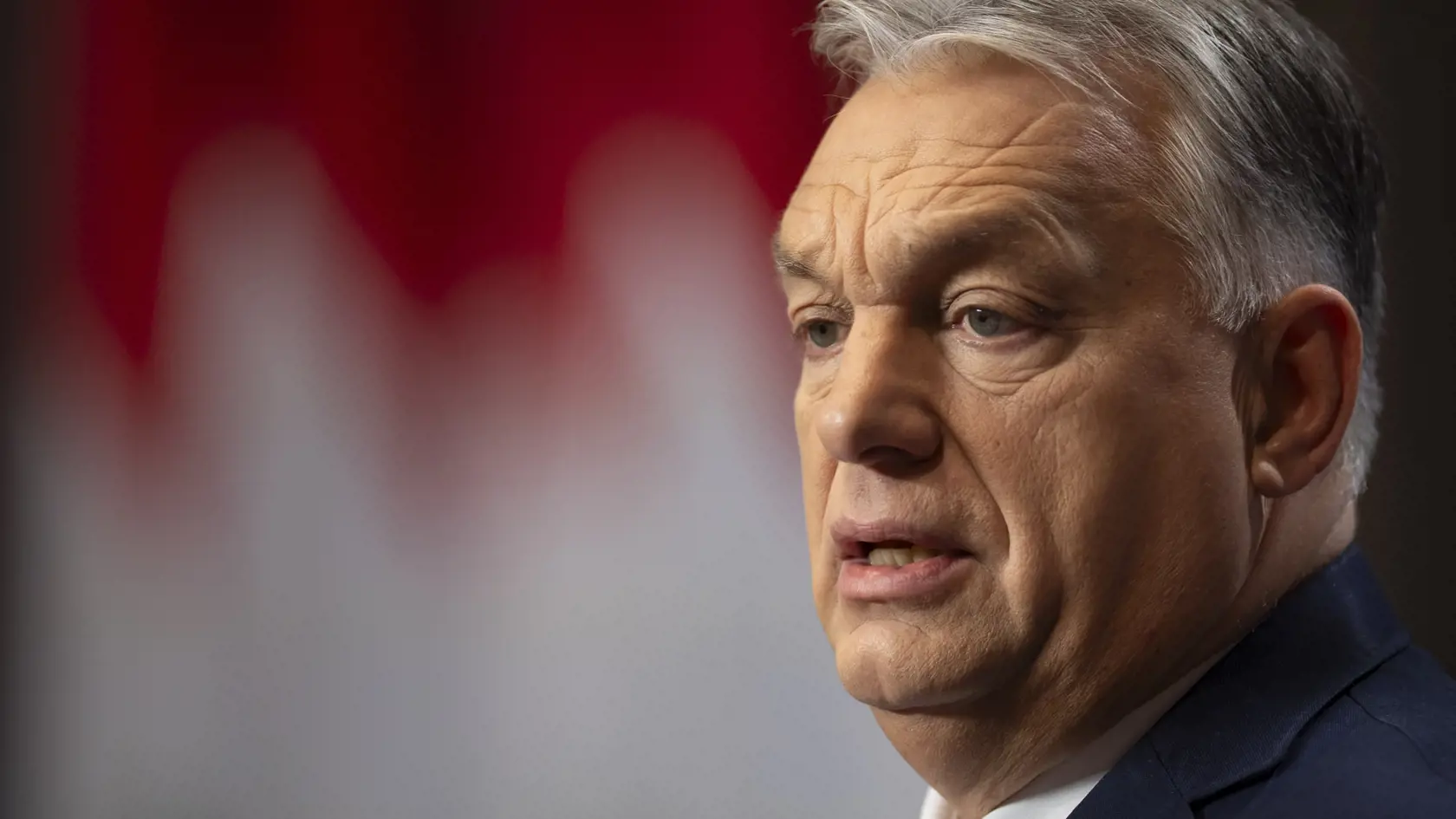 Maďarský premiér Viktor Orbán reční počas jeho koncoročnej tlačovej konferencie v Budapešti 21. decembra 2024. Snahou Budapešti je udržať konflikty s Poľskom na zvládnuteľnej úrovni. Predseda maďarskej vlády Viktor Orbán to podľa servera nepszava.hu povedal v sobotu v súvislosti s udelením azylu bývalému námestníkovi poľského ministra spravodlivosti Marcinovi Romanowskému. 