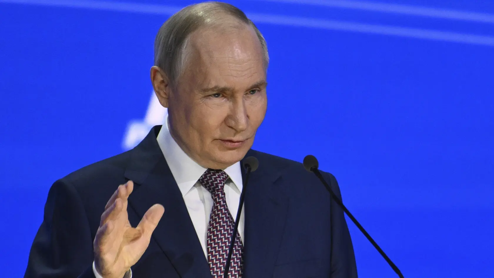 Ruský prezident Vladimir Putin.